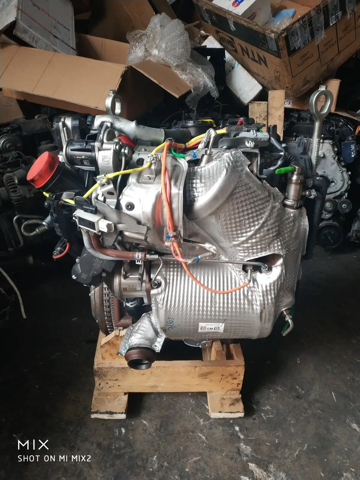 Renault 1.5 DCİ Çıkma Motor - K9K U 872 - Renault Çıkma Motor